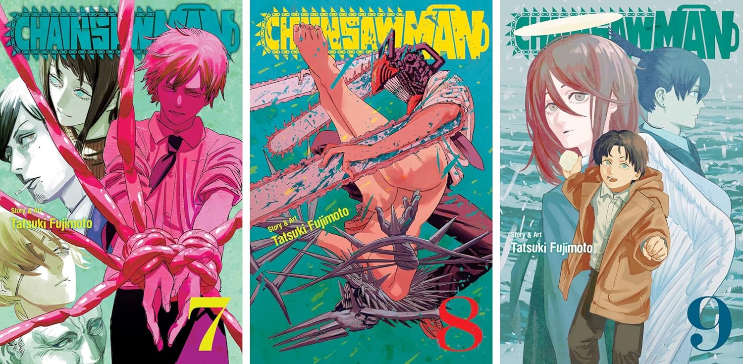 Chainsaw Man (Vol. 1-17) Manga Series Set by Tatsuki Fujimoto - Image 3