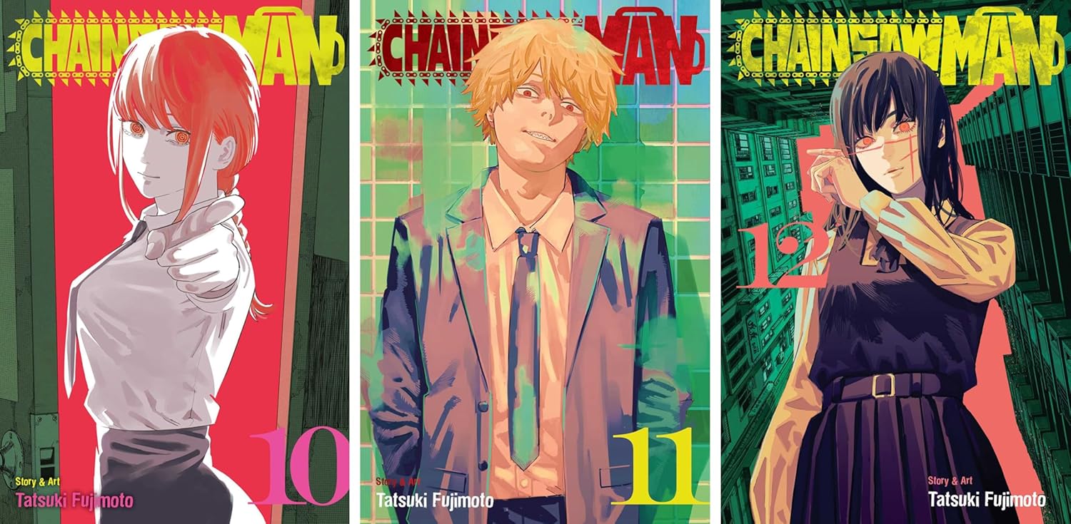 Chainsaw Man (Vol. 1-17) Manga Series Set by Tatsuki Fujimoto - Image 4