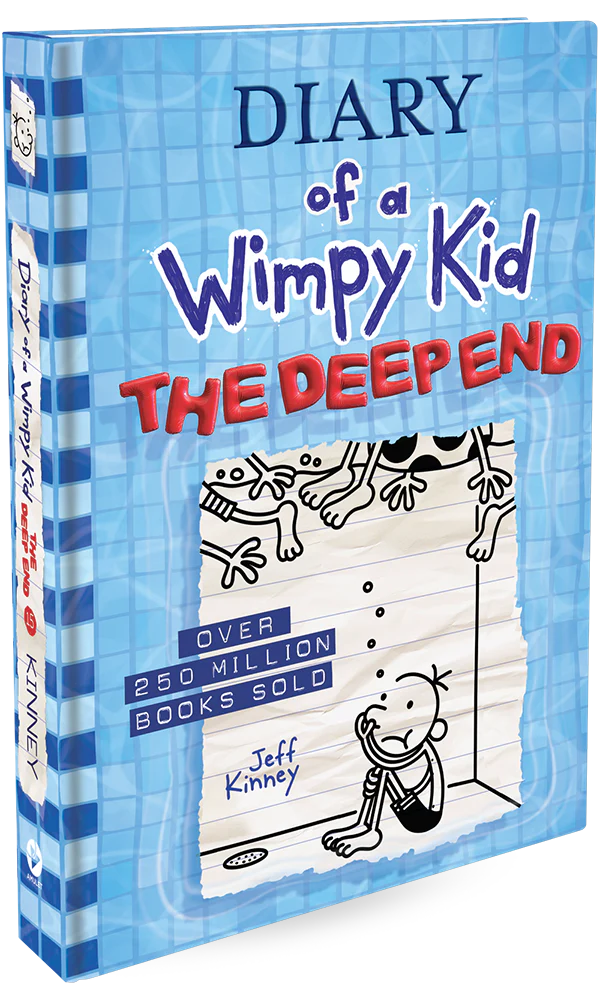 The Deep End (Diary of a Wimpy Kid #15) Novel by Jeff Kinney