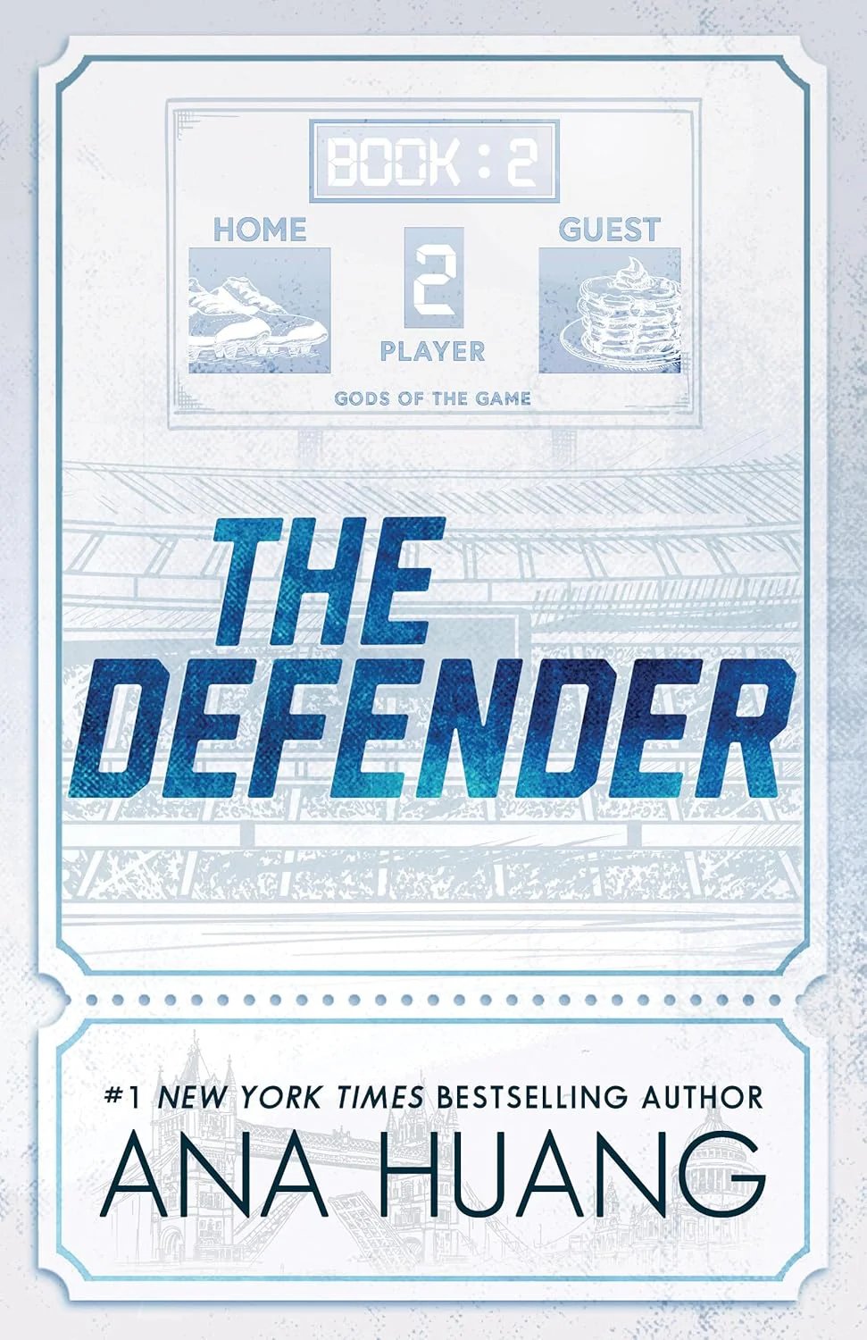 The Defender (Gods of the Game, #2) by Ana Huang (A+ Quality)
