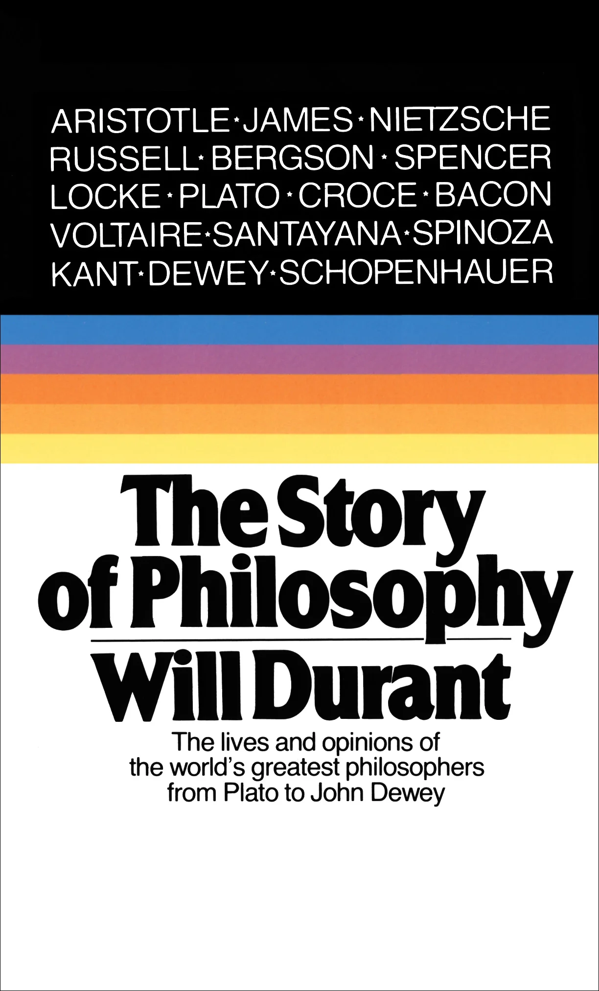 The Story of Philosophy by Will Durant